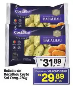 Fort Atacadista Bolinho de Bacalhau Costa Sul Cong. oferta