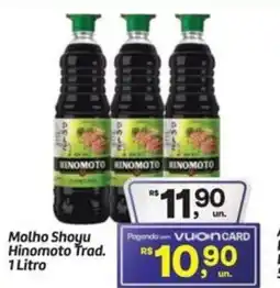 Fort Atacadista Molho Shoyu Hinomoto Trad. oferta