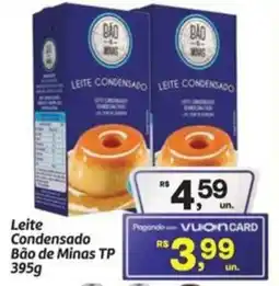 Fort Atacadista Leite Condensado Bão de Minas TP oferta