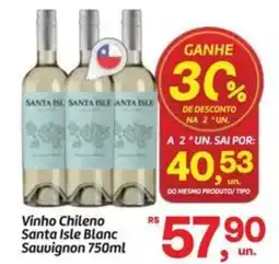 Fort Atacadista Vinho Chileno Santa Isle Blanc Sauvignon oferta