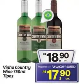 Fort Atacadista Vinho Country Wine Tipos oferta