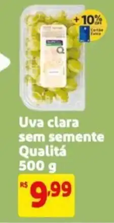 Mercado Extra Uva clara sem semente Qualitá oferta