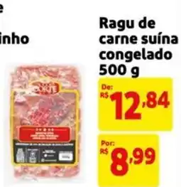 Mercado Extra Ragu de carne suína congelado oferta