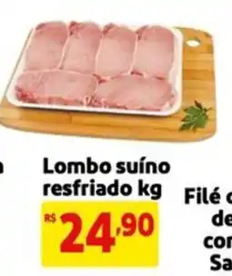 Mercado Extra Lombo suíno resfriado oferta