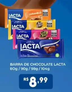 Semar Supermercado Barra de chocolate lacta oferta