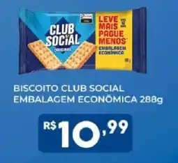 Semar Supermercado Biscoito club social embalagem econômica oferta