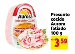 Mercado Extra Presunto cozido Aurora fatiado oferta