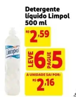 Mercado Extra Detergente Líquido Limpol oferta