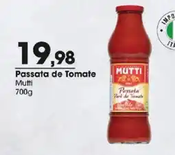 Zaffari Passata de Tomate Mutti oferta