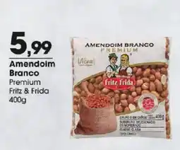 Zaffari Amendoim Branco Premium Fritz & Frida oferta