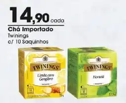 Zaffari Chá Importado Twinings c/ 10 Saquinhos oferta