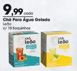 Zaffari Chá Para Água Gelada Leão c/ 10 Saquinhos oferta