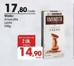 Zaffari Wafer Amandita Lacta oferta