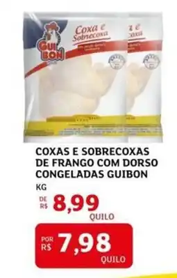 Assaí Atacadista Coxas e sobrecoxas de frango com dorso congeladas guibon oferta