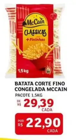 Assaí Atacadista Batata corte fino congelada mccain pacote oferta
