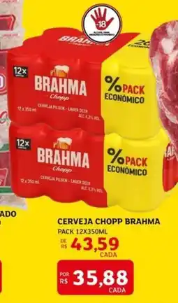 Assaí Atacadista Cerveja chopp brahma oferta