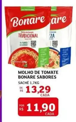 Assaí Atacadista Molho de tomate bonare sabores saché oferta