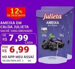 Assaí Atacadista Ameixa em calda julieta oferta