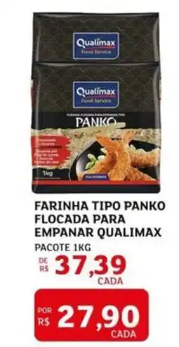 Assaí Atacadista Farinha tipo panko flocada para empanar qualimax oferta