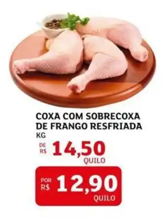 Assaí Atacadista Coxa com sobrecoxa de frango resfriada oferta