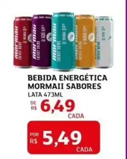 Assaí Atacadista Bebida energética mormaii sabores lata oferta