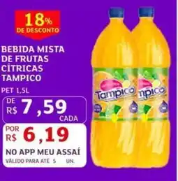 Assaí Atacadista Bebida mista de frutas citricas tampico oferta