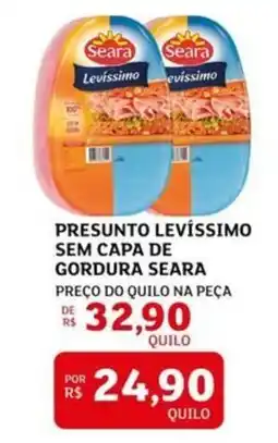 Assaí Atacadista Presunto levíssimo sem capa de gordura seara oferta