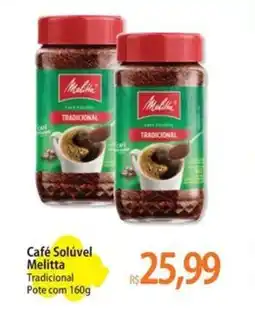 Atacadão Café Solúvel Melitta oferta