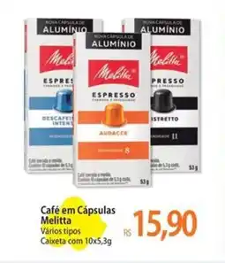 Atacadão Café em Cápsulas Melitta oferta