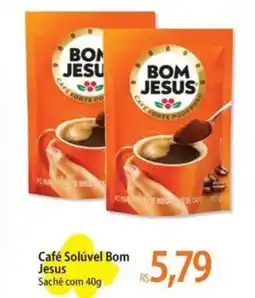 Atacadão Café Solúvel Bom Jesus Sachê oferta