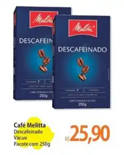 Atacadão Café Melitta Descafeinado Vácuo Pacote oferta