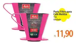 Atacadão Porta Filtro para Café Melitta 102 Unidade oferta