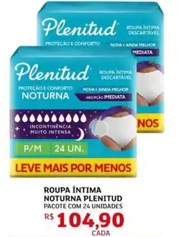 Assaí Atacadista Roupa íntima noturna plenitud oferta