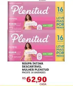 Assaí Atacadista Roupa íntima descartável mulher plenitud oferta