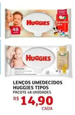 Assaí Atacadista Lenços umedecidos huggies tipos oferta
