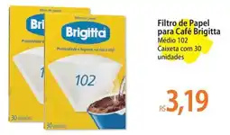 Atacadão Filtro de Papel para Café Brigitta oferta