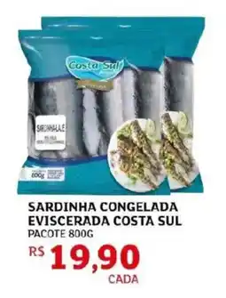 Assaí Atacadista Sardinha congelada eviscerada costa sul pacote oferta
