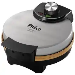 Benoit Máquina de Waffle Philco Maker PWM02A 850W Chapa de 19cm Revestimento Antiaderente Gold oferta