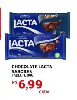 Assaí Atacadista Chocolate lacta sabores tablete oferta