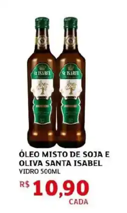 Assaí Atacadista Óleo misto de soja e oliva santa isabel vidro oferta