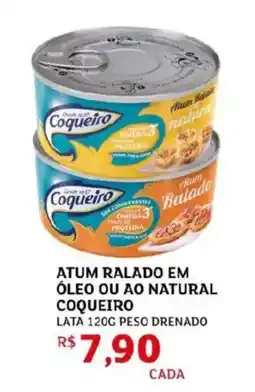 Assaí Atacadista Atum ralado em óleo ou ao natural coqueiro oferta