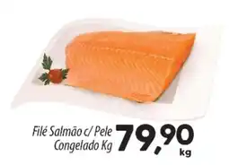 Asun Filé Salmão c/Pele Congelado oferta