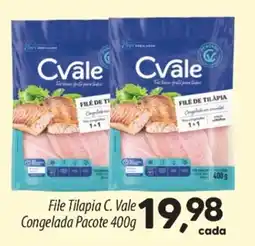 Asun File Tilapia C. Vale Congelada Pacote oferta