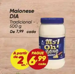 Dia Maionese DIA Tradicional oferta