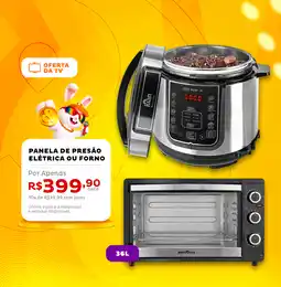 Casa e Vídeo Panela de presão elétrica ou forno oferta