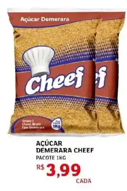 Assaí Atacadista Açúcar demerara cheef pacote oferta