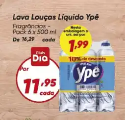 Dia Lava Louças Líquido Ypê oferta
