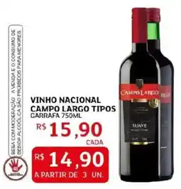 Assaí Atacadista Vinho nacional campo largo tipos oferta