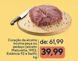 Coop Coração da alcatra bovina peça ou pedaço oferta