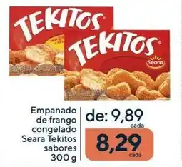 Coop Empanado de frango congelado Seara Tekitos sabores oferta
